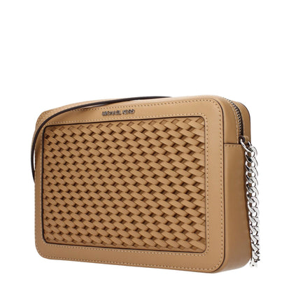 Michael Kors Brown Leather Crossbody Bag 1728,75667636384,Bags,Brown,Crossbody Bags - Bags,Michael Kors,New with tags,Women