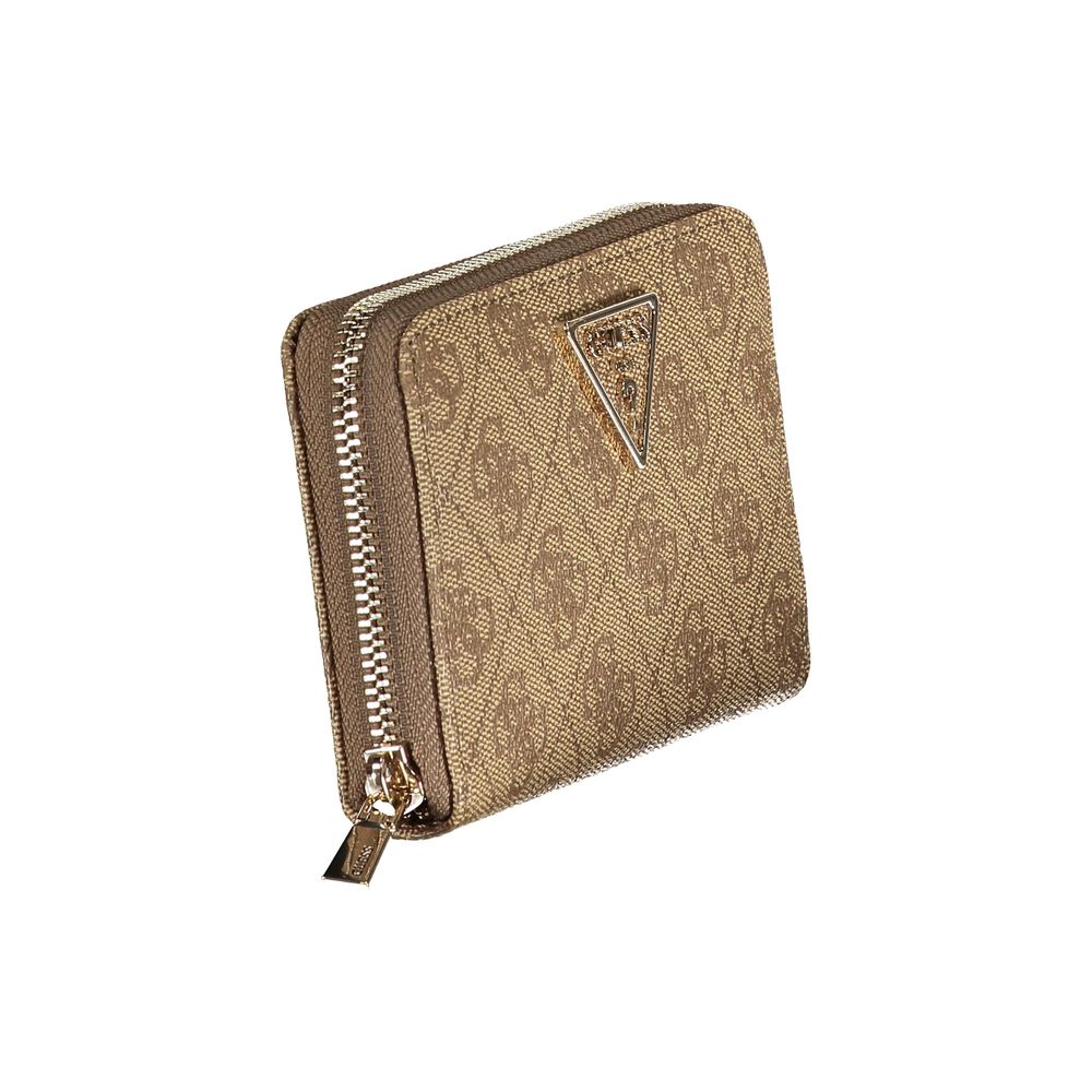 Guess Jeans Beige Polyethylene Women Wallet
