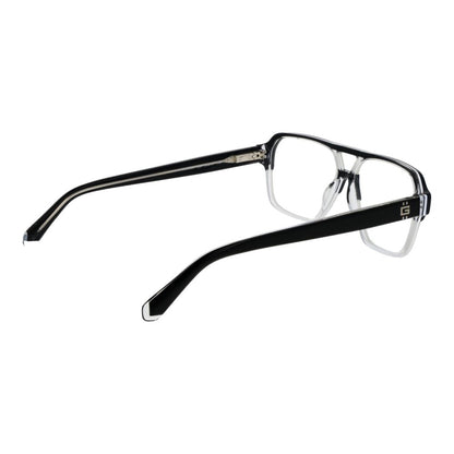 Side view of Guess Black Acetate Glasses (Frames) with full-rim design and demo lenses