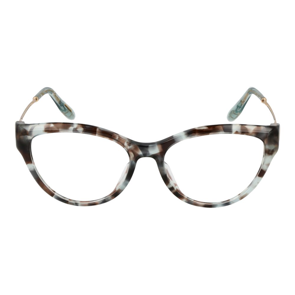 Chopard Black Cellulose Acetate Glasses (Frames) in cat eye style, tortoiseshell pattern, for women, full-rim, demo plastic lenses.