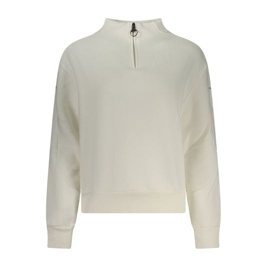 North Sails Bianco Cotton Women Sweatshirt 1728,67403481248,Clothing,L,M,New with tags,North Sails,S,Sweaters - Clothing,Sweatshirts - Sweaters - Clothing,White,Women,XL,XS