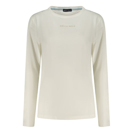North Sails Bianco Cotton Women T-Shirt 1728,67403481248,Clothing,L,M,New with tags,North Sails,S,T-Shirts - Clothing,T-Shirts - T-Shirts - Clothing,White,Women,XL,XS,XXL