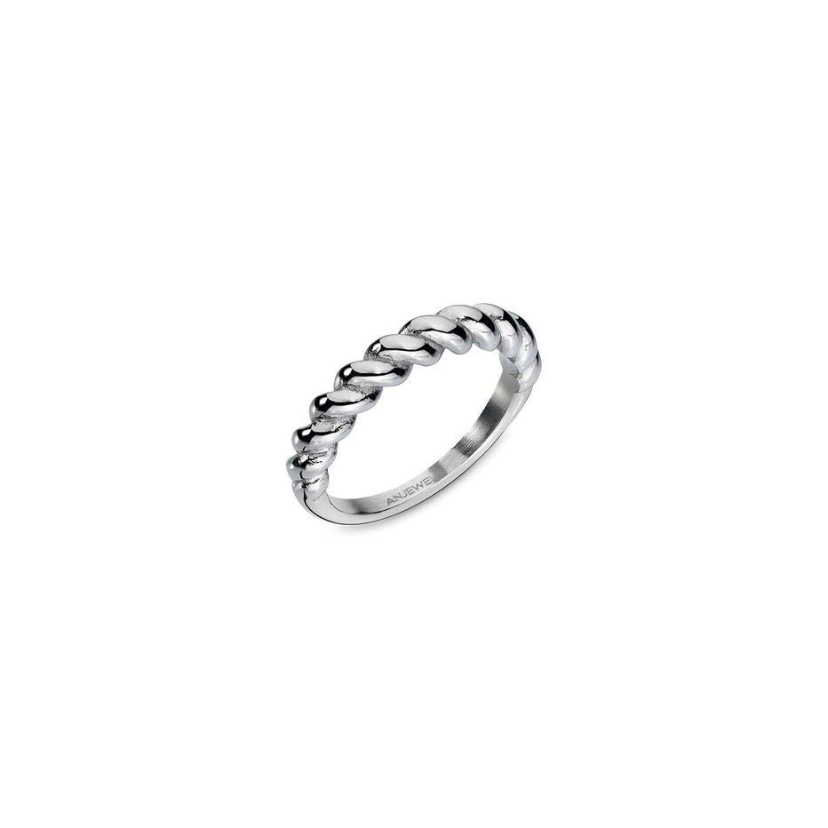 AN JEWELS JEWELRY Mod. AAC.R05S-7 silver twisted band ring