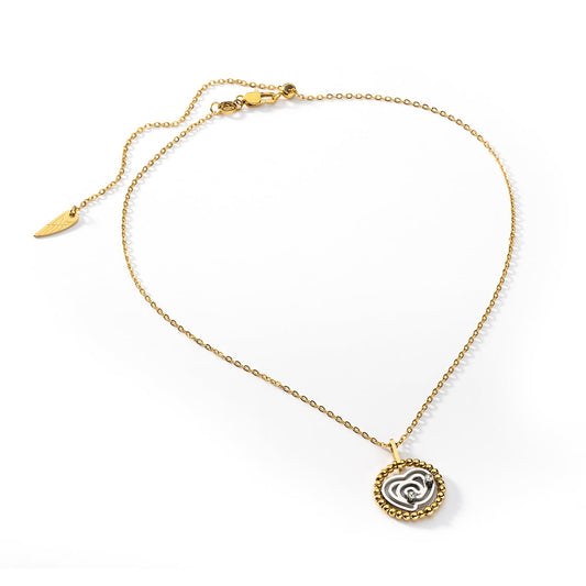 AN JEWELS JEWELRY Mod. AL.NSOKSSYC gold necklace with pendant