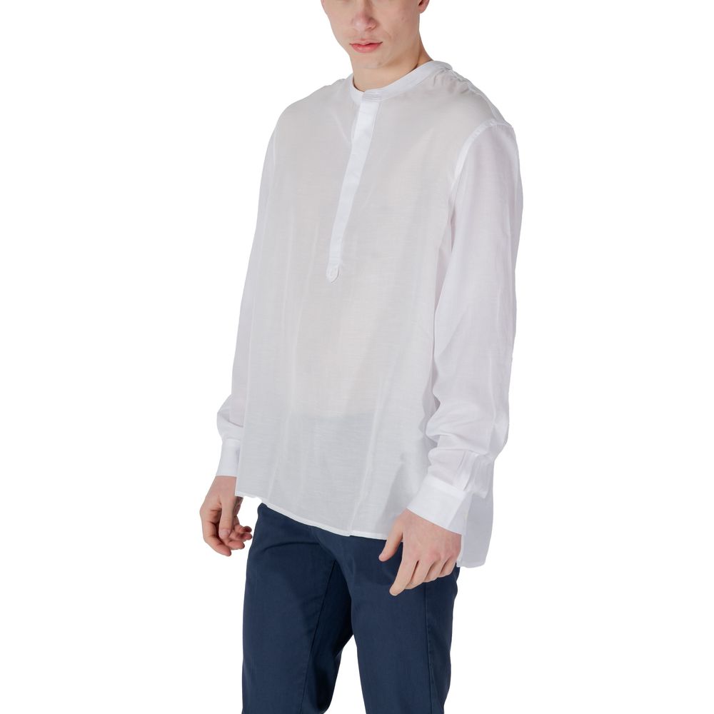 Antony Morato White Lyocell Shirt