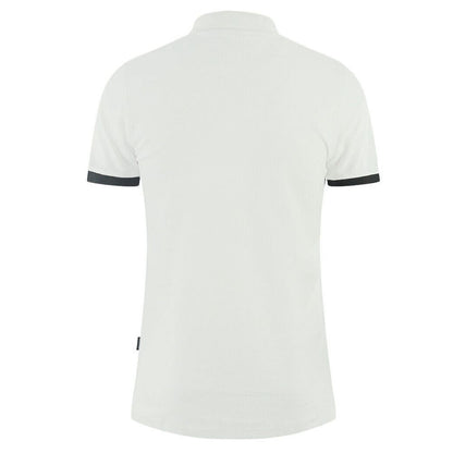 Aquascutum White Cotton Polo Shirt