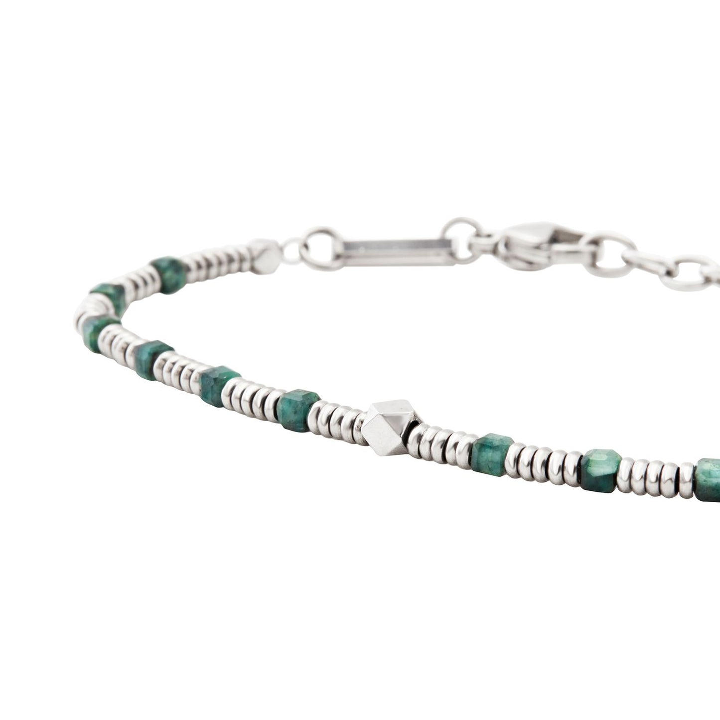 BREIL JEWELS Mod. TJ3647 gent's bracelet in Silver 925°, featuring quartz chronograph, 5 ATM water resistance, in official box.