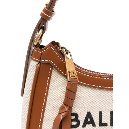 Balmain B-Army canvas shoulder bag