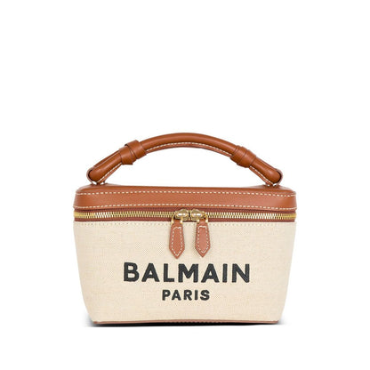Balmain B-Army canvas vanity case