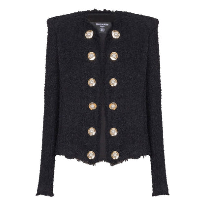 Balmain Edge-to-edge tweed jacket