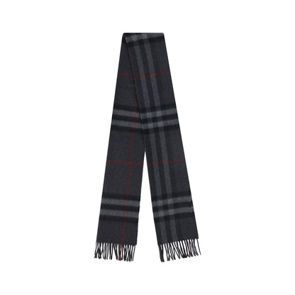 Burberry Gray Cashmere Scarf