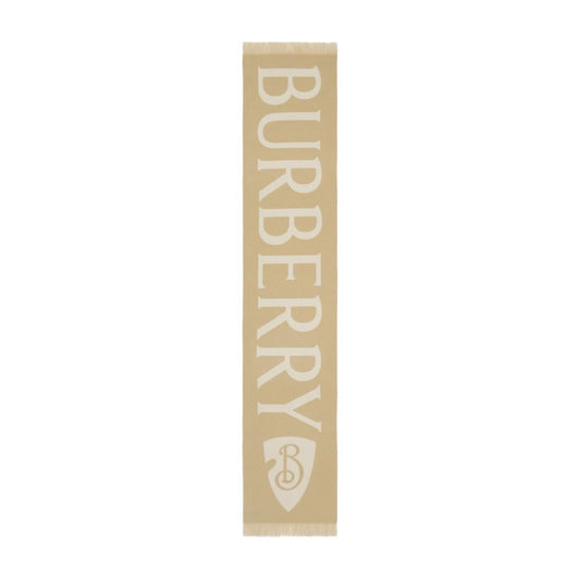 Burberry Logo wool scarf