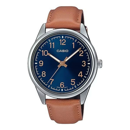 CASIO COLLECTION Mod. CASUAL, LEATHER - BLUE