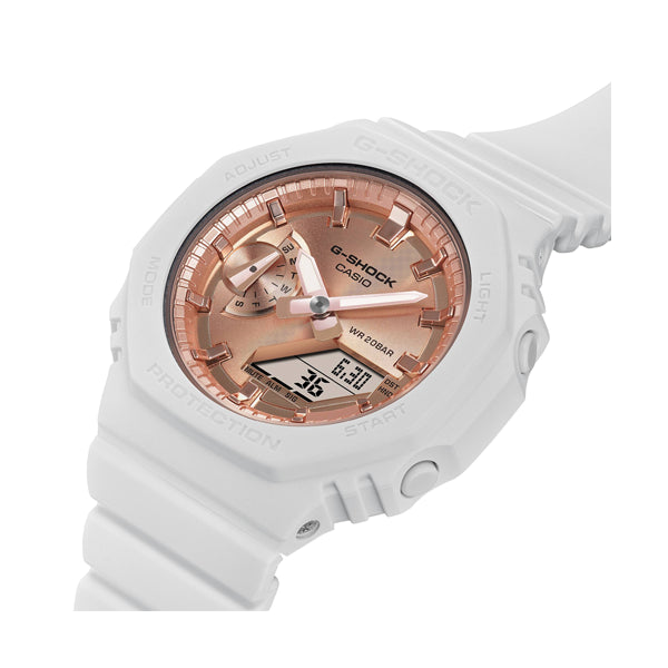 CASIO G-SHOCK Mod. OAK COMPACT - METALLIC DIAL SERIE, unisex wristwatch with a carbon and resin case, 20 ATM water resistant. Shop now.