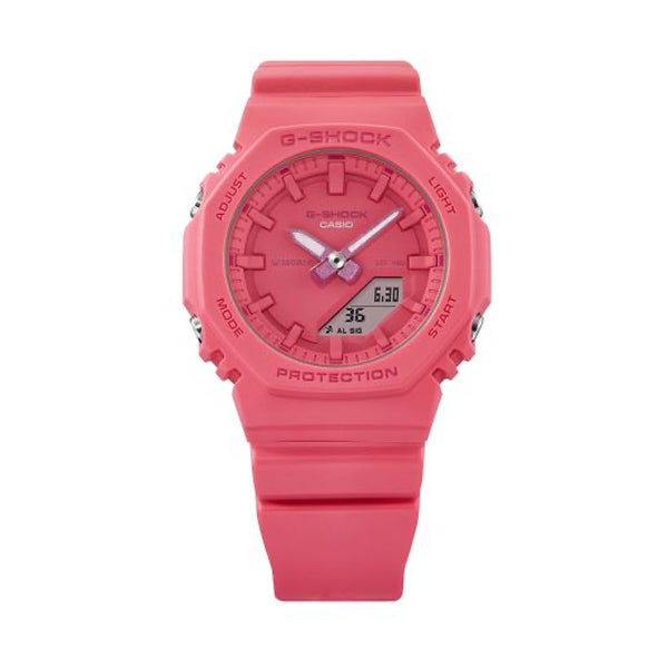 CASIO G-SHOCK Mod. OAK COMPACT - TONE ON TONE SERIE PINK ***SPECIAL PRICE*** unisex wristwatch with resin case and strap, multifunction quartz movement.
