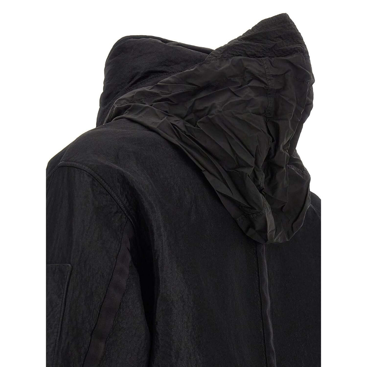 C.P. Company Black Polyamide Shell Jacket