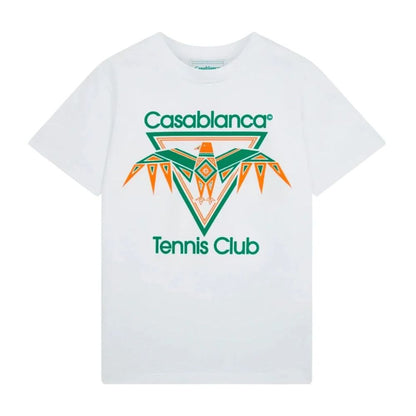 Casablanca White Cotton T-Shirt