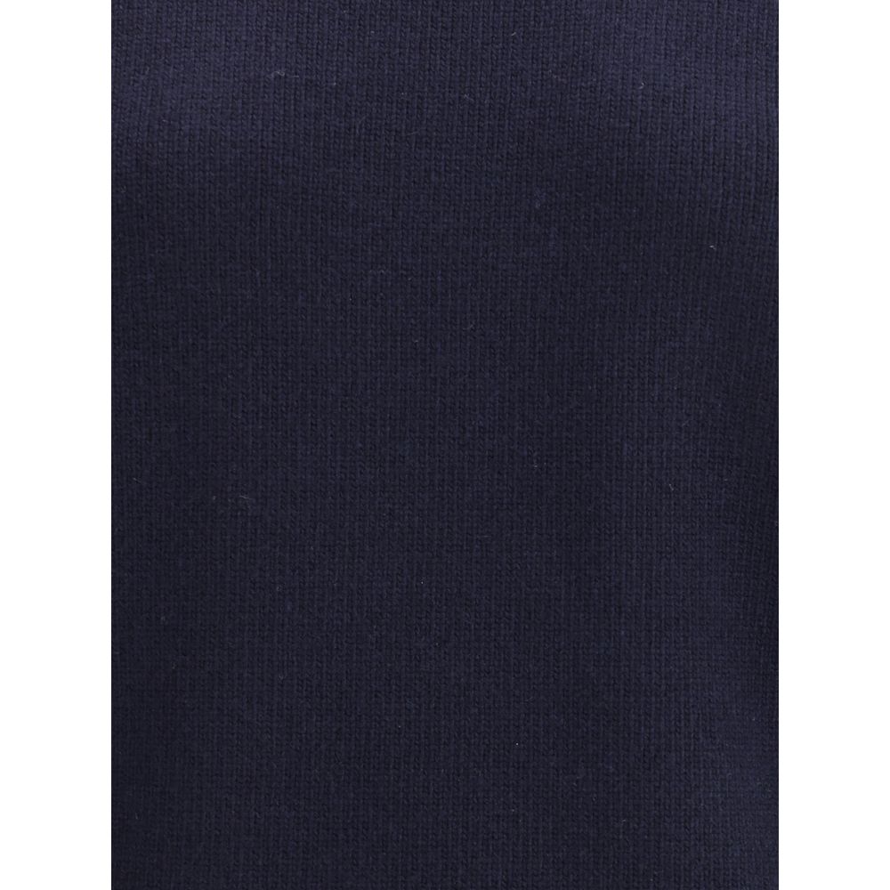 Close-up texture of Chloé Blue Wool Sweatshirt