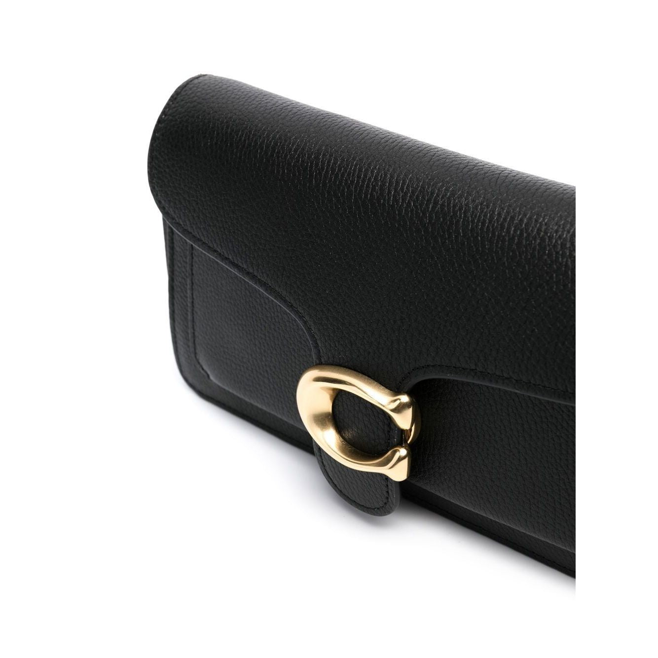 Coach Tabby chain leather clutch