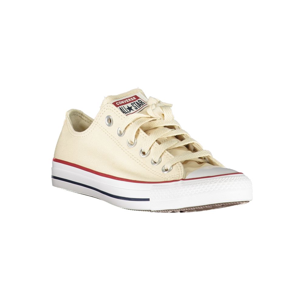 Converse Beige Polyester Men Sneaker with iconic logo and contrasting details, perfect for fashion-forward styling and casual wear.