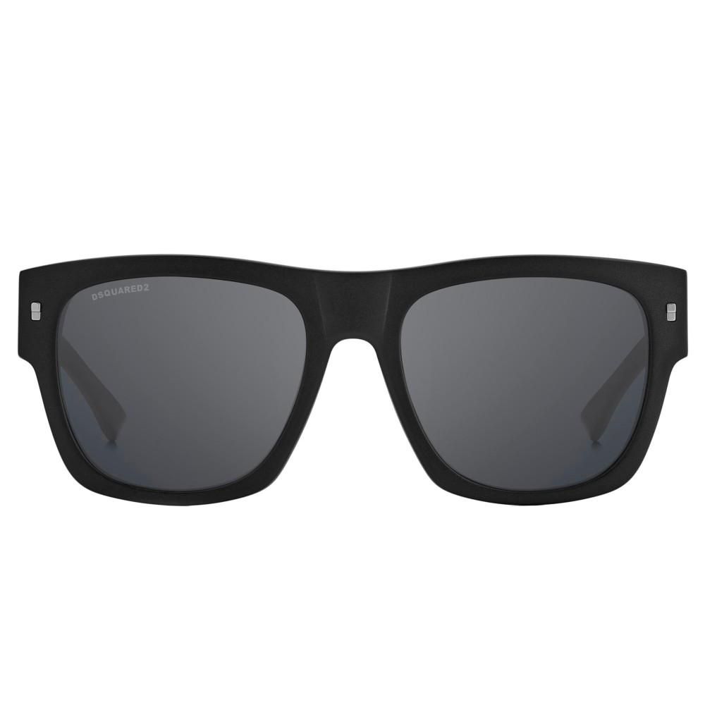 DSQUARED2 MOD. ICON 0004_S acetate sunglasses for gents, featuring a sleek black design.