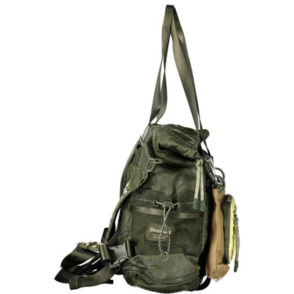 Desigual Verde Polyester Woman Backpack