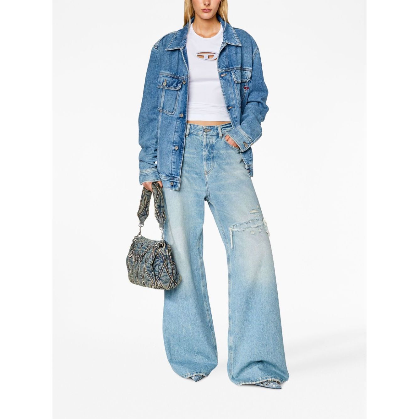 Diesel T-shirts and Polos White