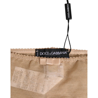 Dolce & Gabbana Beige Shaping Control Panty Underwear