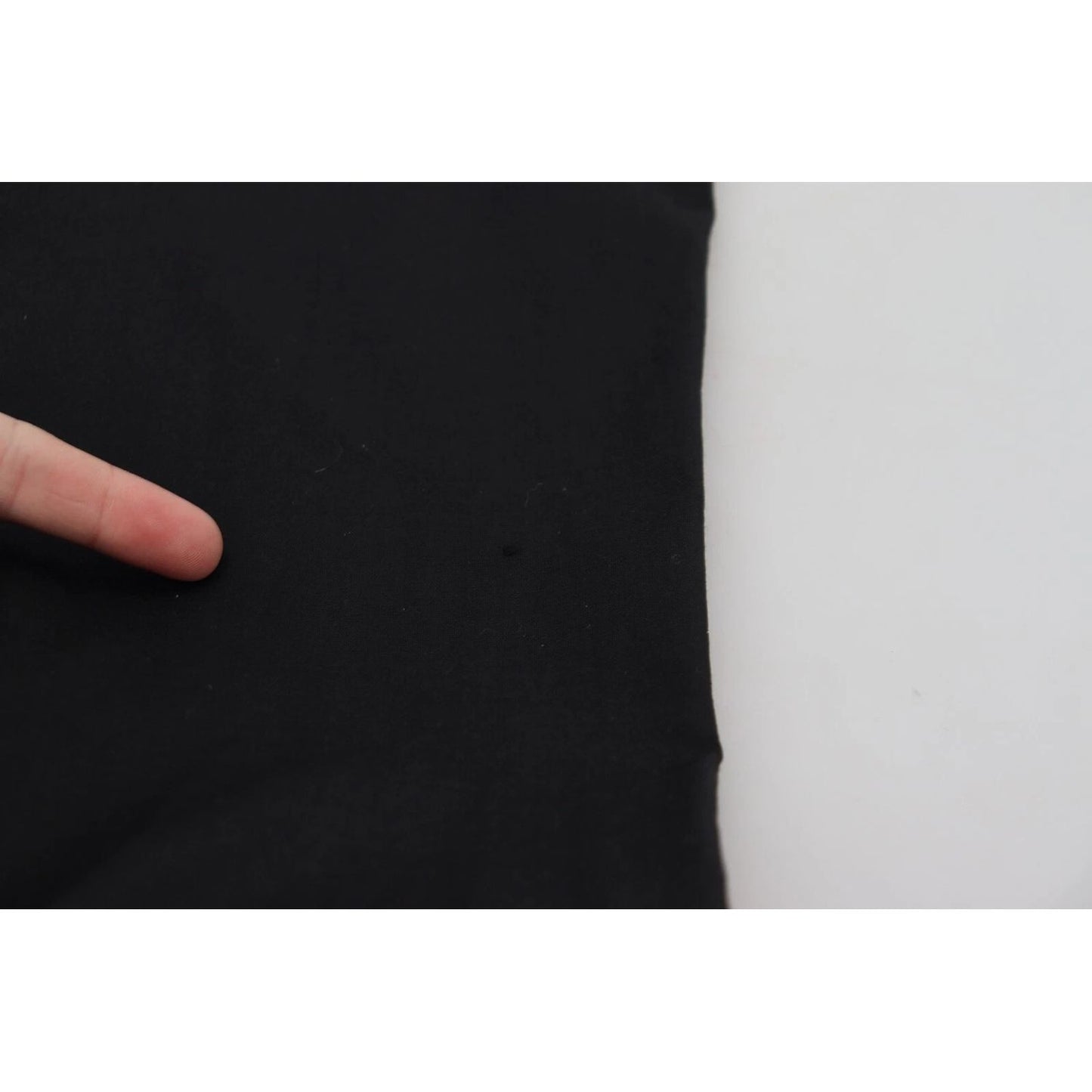 Dolce & Gabbana Black High Waist Skinny Trouser STAFF Pants