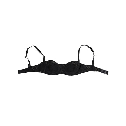 Dolce & Gabbana Black Lace Underwire Bra Lingerie Underwear