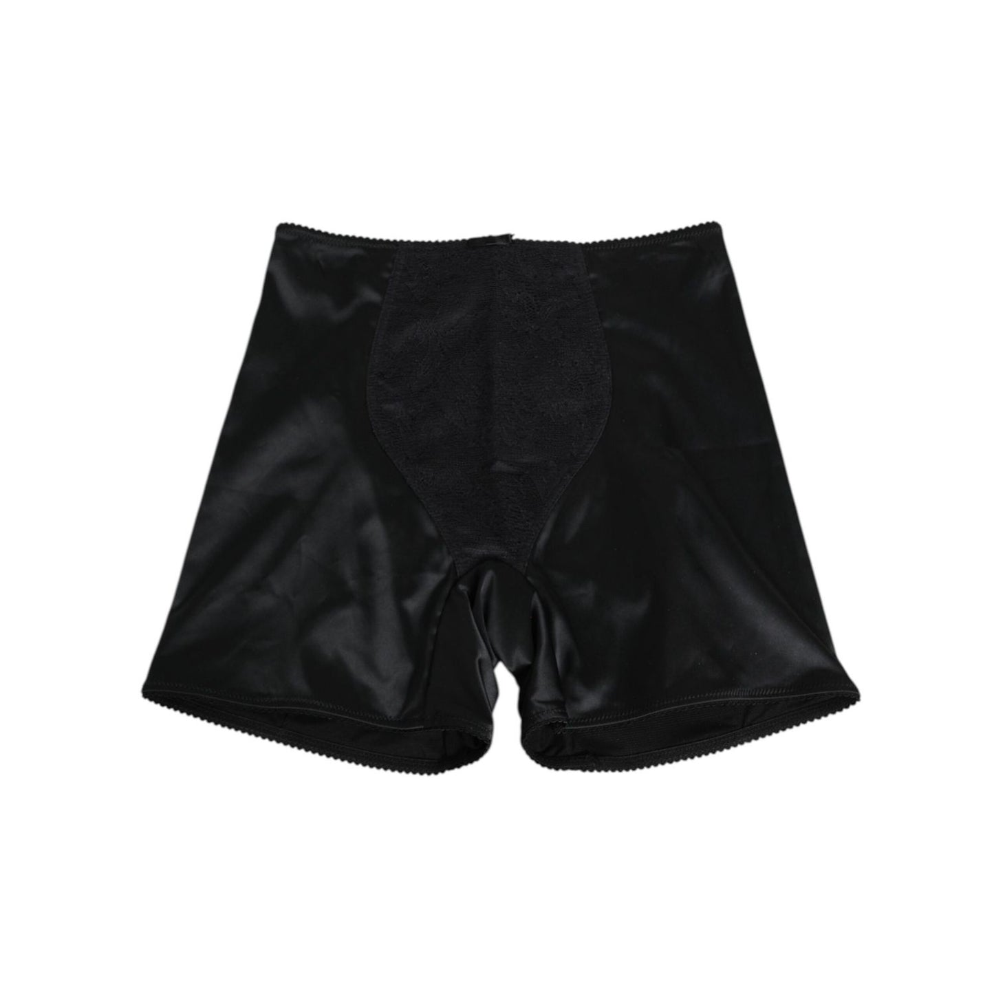 Dolce & Gabbana Black Silk Stretch Slip Cycling Women Underwear