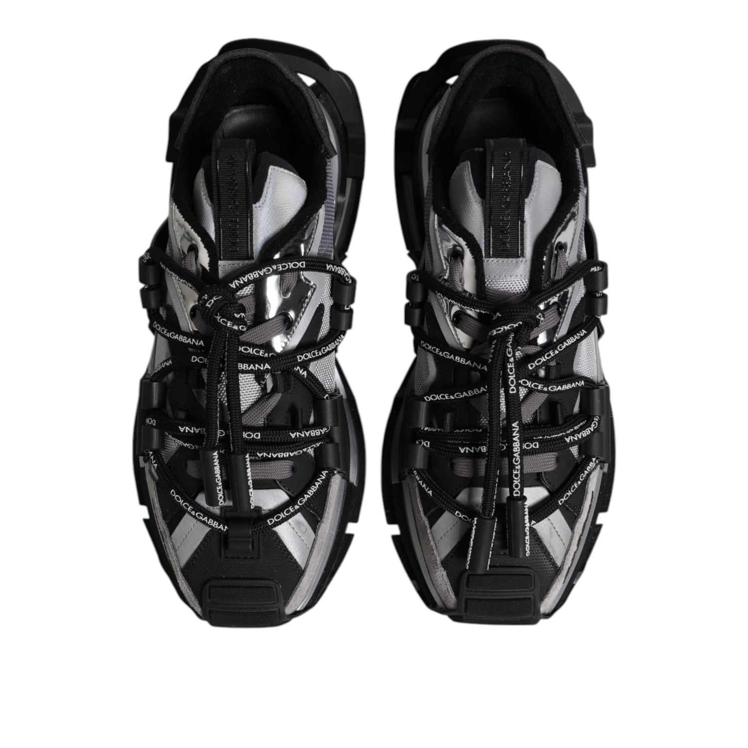 Dolce & Gabbana Multicolor Panelled Space Sneakers Shoes