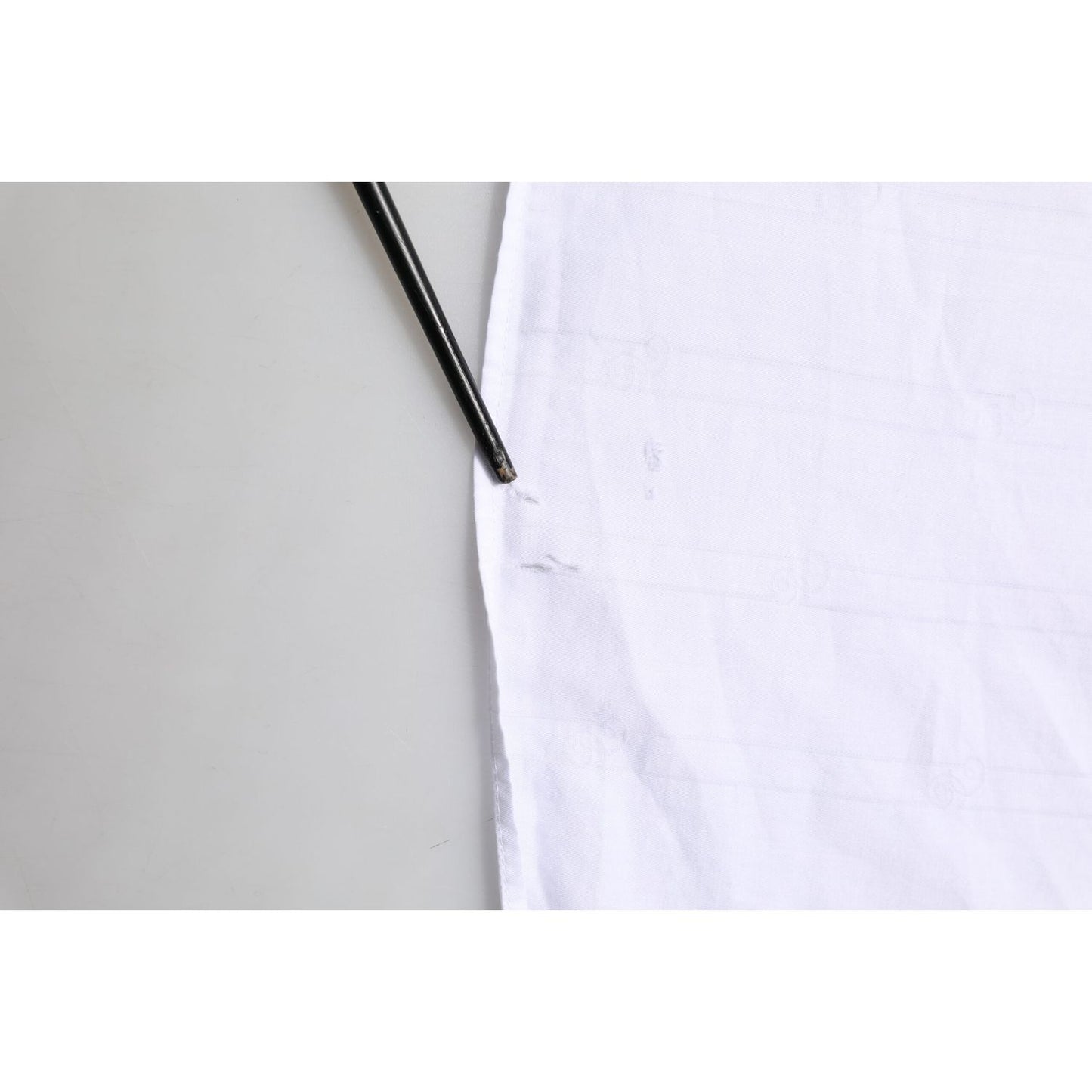 Dolce & Gabbana White Cotton MARTINI Men Formal Dress Shirt