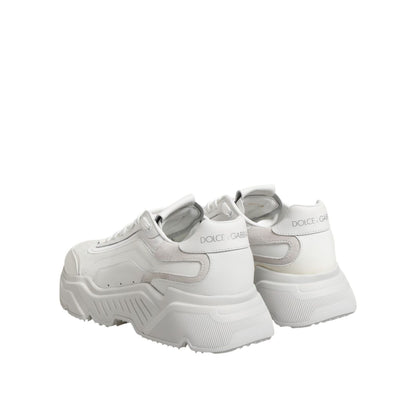 Dolce & Gabbana White Daymaster Low Top Men Sneakers Shoes