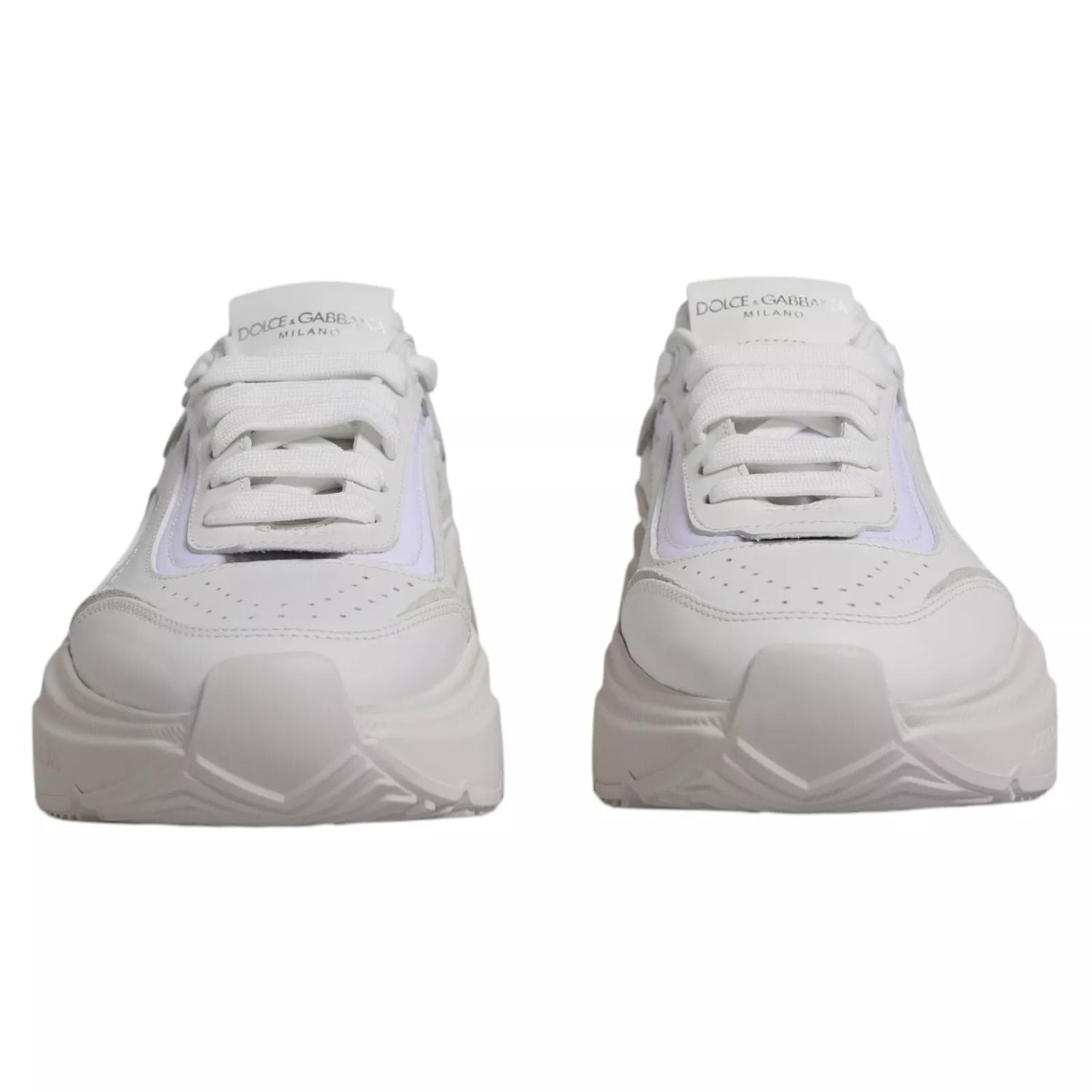 Dolce & Gabbana White Daymaster Low Top Mens Sneakers