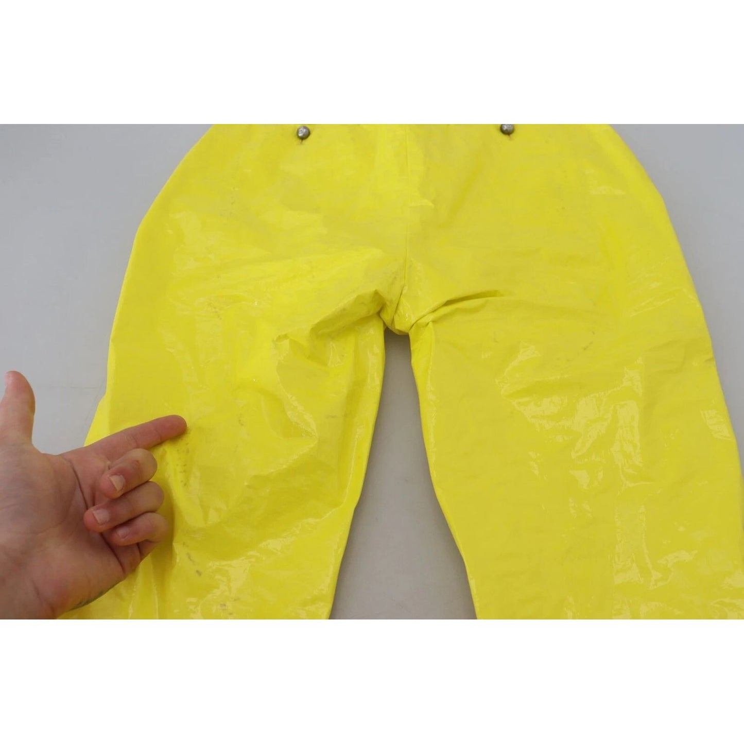 Dolce & Gabbana Yellow High Waist Skinny Women Trouser Pants