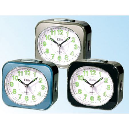 ELITE SVEGLIA ANALOGICA GRIGIA/ GREY ALARM CLOCK