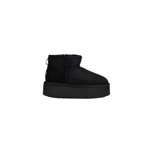 EMU Australia Black Leather Ankle Boots