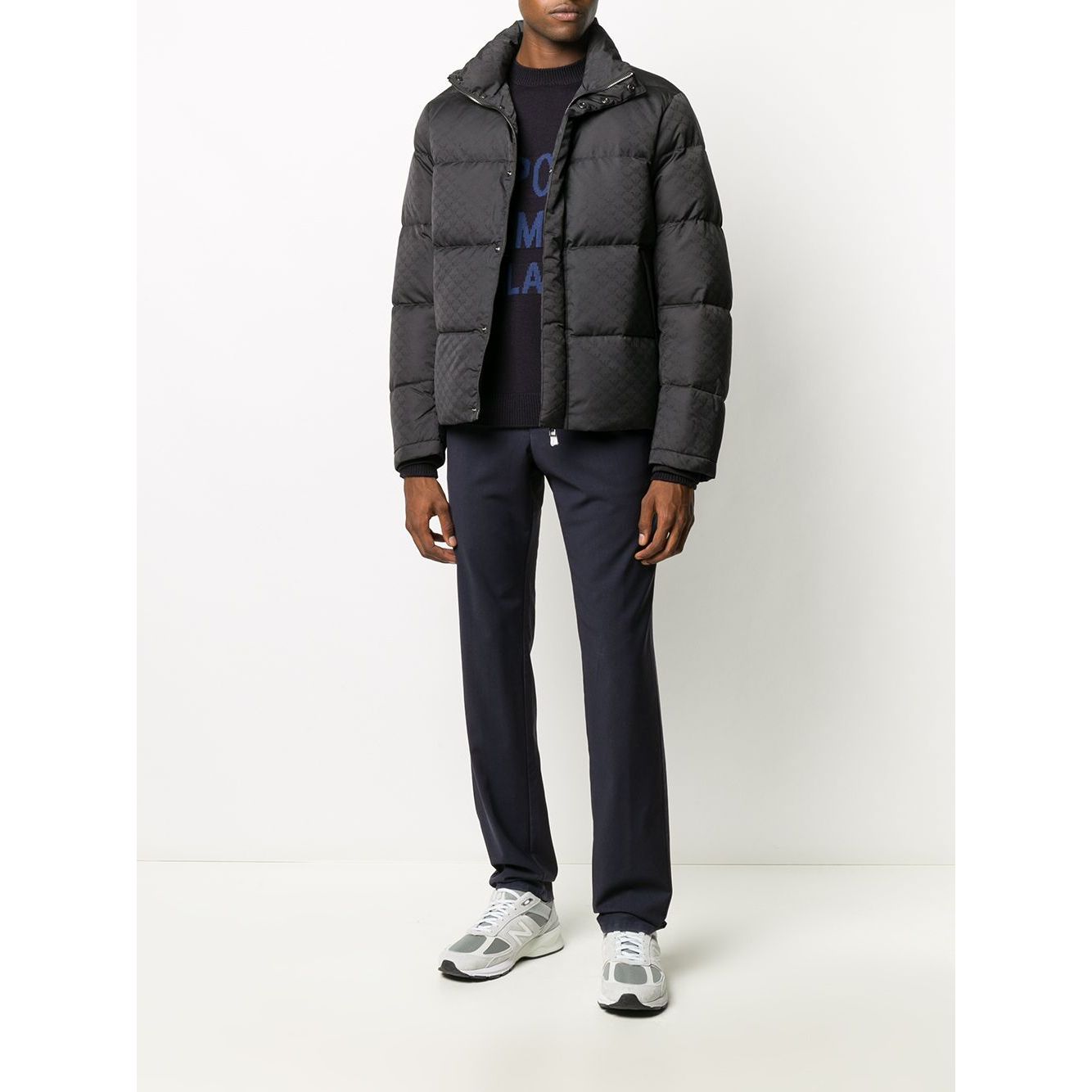 Emporio Armani Coats Black