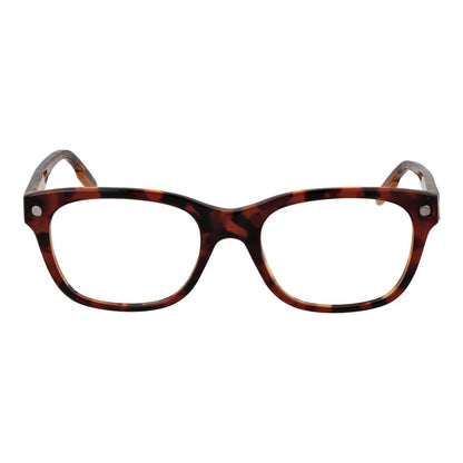 Ermenegildo Zegna Red Acetate Glasses (Frames), full-rim red frames for men, rectangle style, includes branded case, size 54-20-145.