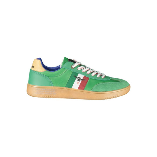 Esercito 1659 Green Leather Men Sneaker