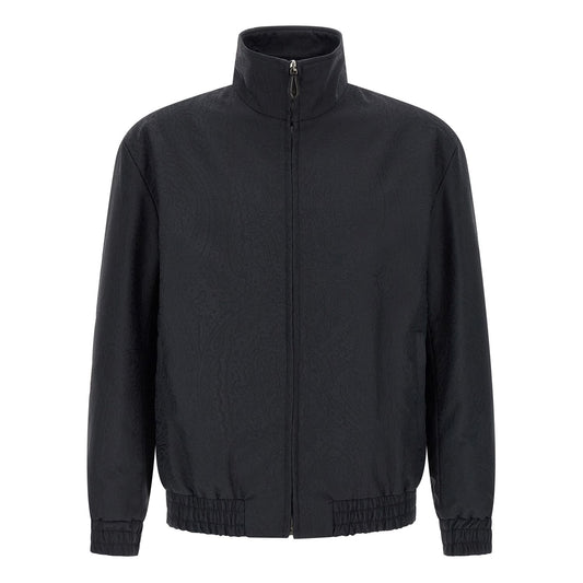 Etro Blue Polyamide Jacket