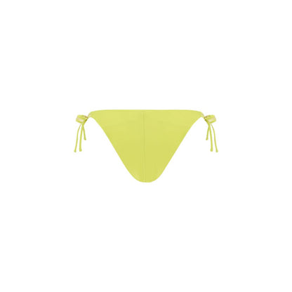 Exilia Yellow Polyamide Swim Briefs, classic tie-side design, 100% polyamide, SS24 collection by Simons.