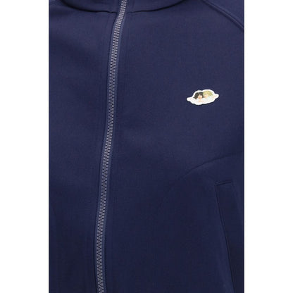 Fiorucci Blue Polyester Sweatshirt