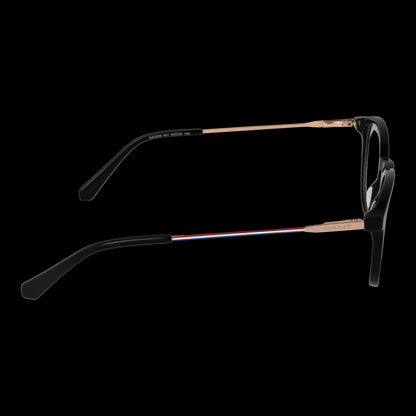 Side view of GANT MOD. GA3259 52001 gent's eyeglasses with black frame and sleek design.