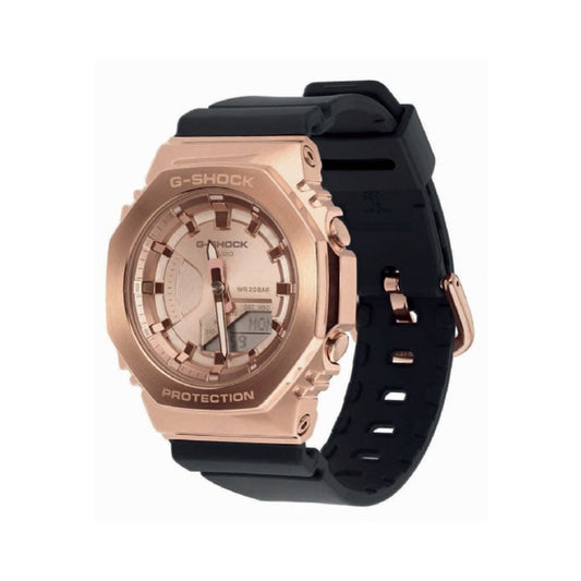 CASIO G-SHOCK Mod. OAK METAL COVERED COMPACT - PINK GOLD SERIE GM-S2100PG-1A4ER