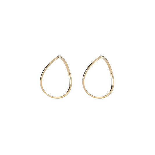 Gold teardrop earrings from GUESS JEWELS JEWELRY Mod. JUBE04196JWYGT-U