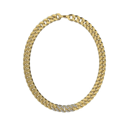 Gold chain necklace from GUESS JEWELS JEWELRY Mod. JUMN01379JWYGT-U