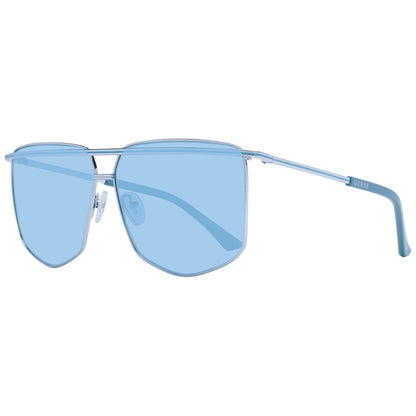 Stylish blue sunglasses for women, model GUESS MOD. GU7851 6310V with modern design and blue lenses, perfect for fashion-forward ladies.