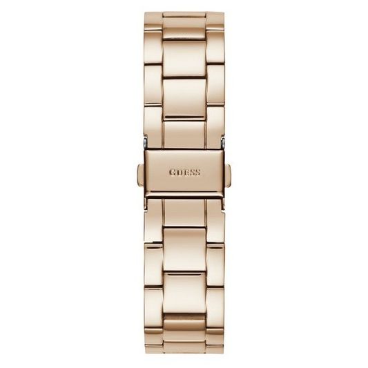 GUESS Mod. W1158L2 women's watch bracelet in gold tone, quartz analog, silver 925°, 3 ATM water resistant.